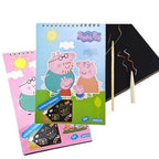 peppa scratch book 24pcs box