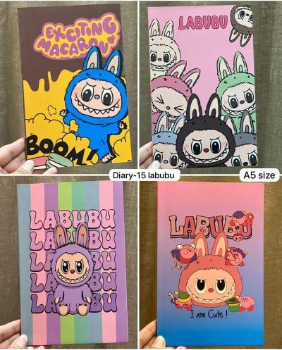 diary-15 labubu A5 size