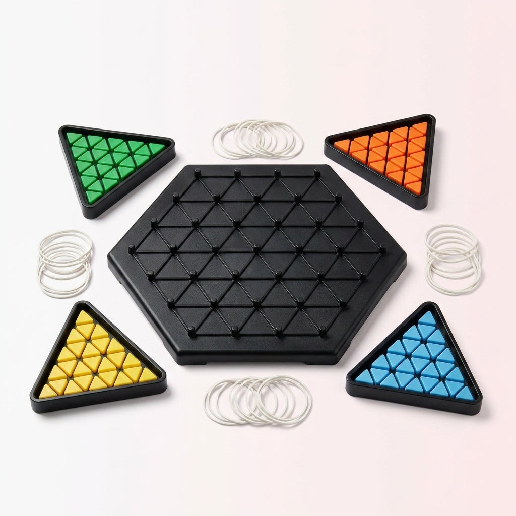 Triangle Chess Game (Small) — Toys & Games