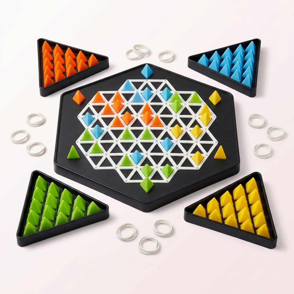 Triangle Chess Game Medium — Toys & Games
