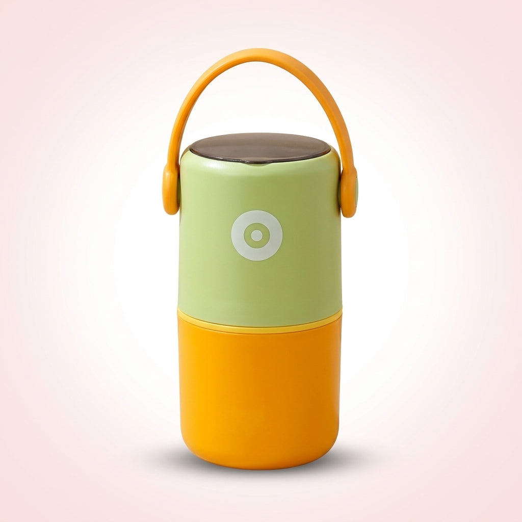 Green Lunch Box — Bottles & Lunch