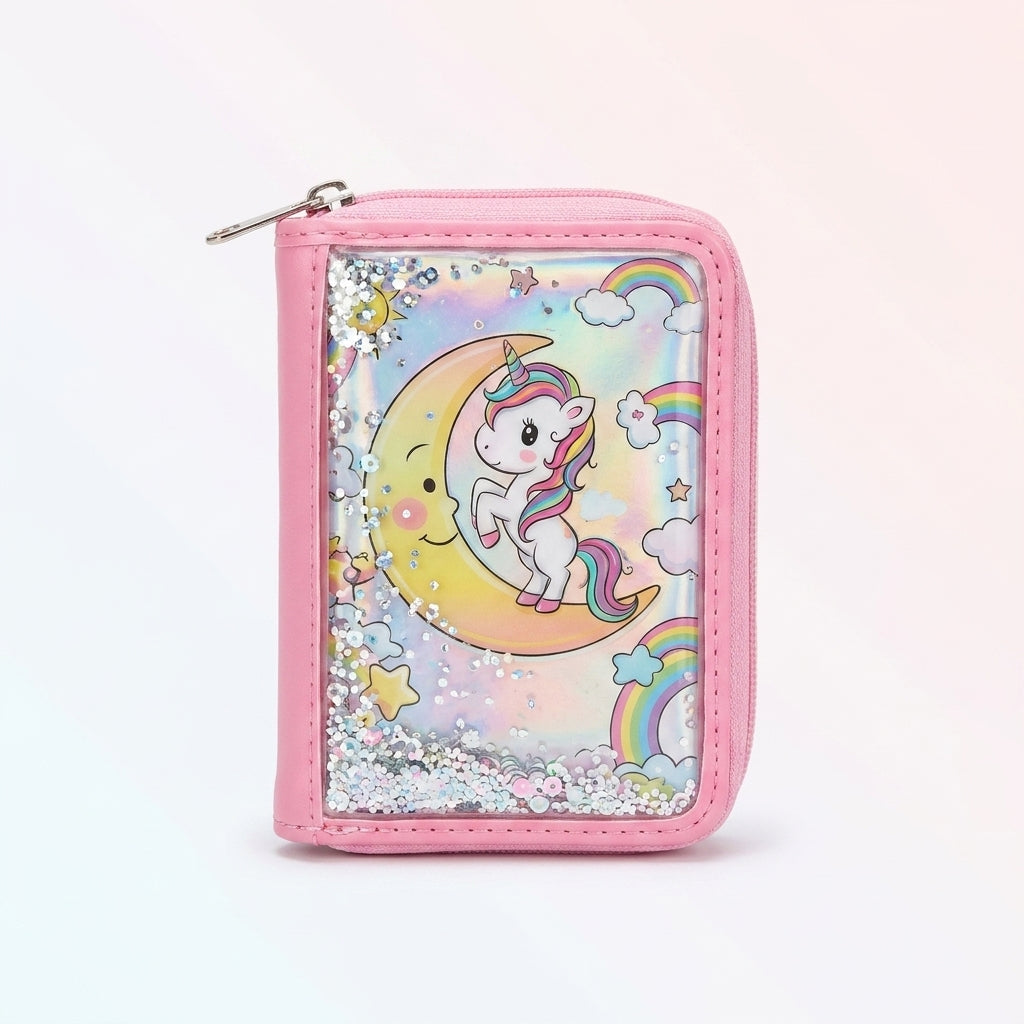 Unicorn Holographic Wallet 12 pcs — Bags & Luggage