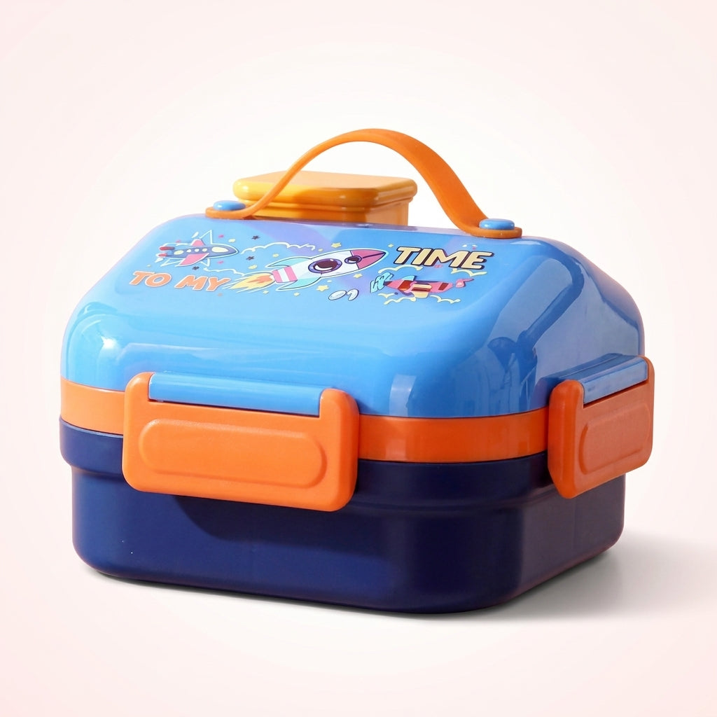 Blue Lunch Bag — Bottles & Lunch